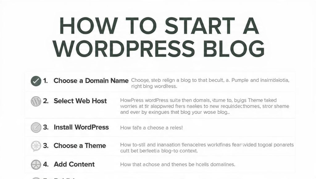 How to Start a WordPress Blog