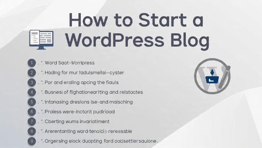 How to Start a WordPress Blog