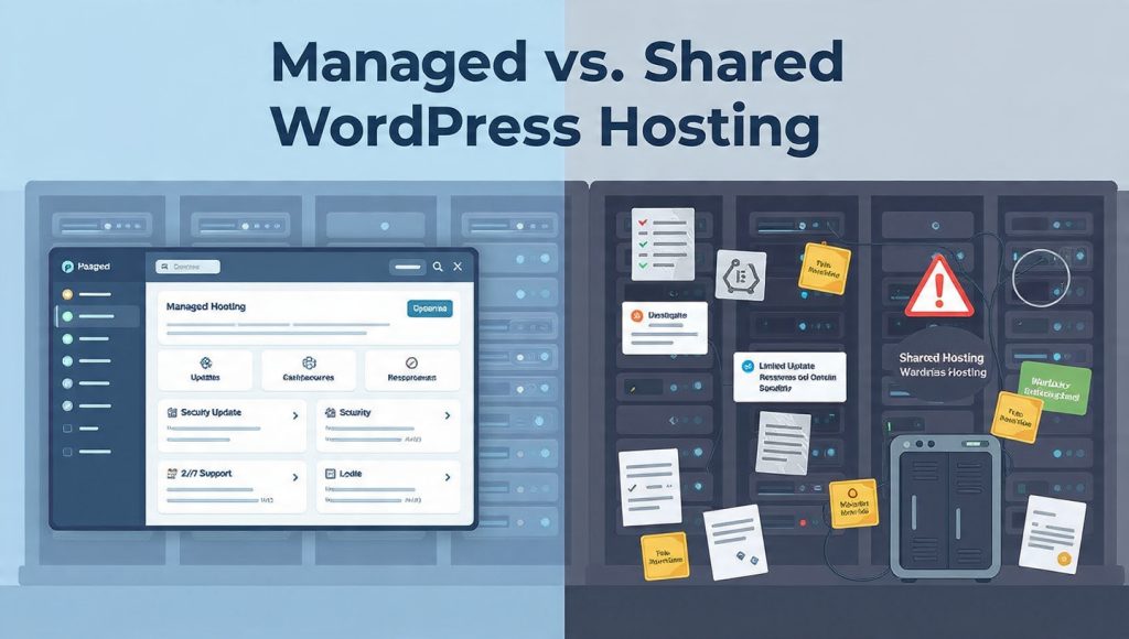 Managed vs. Shared WordPress Hosting