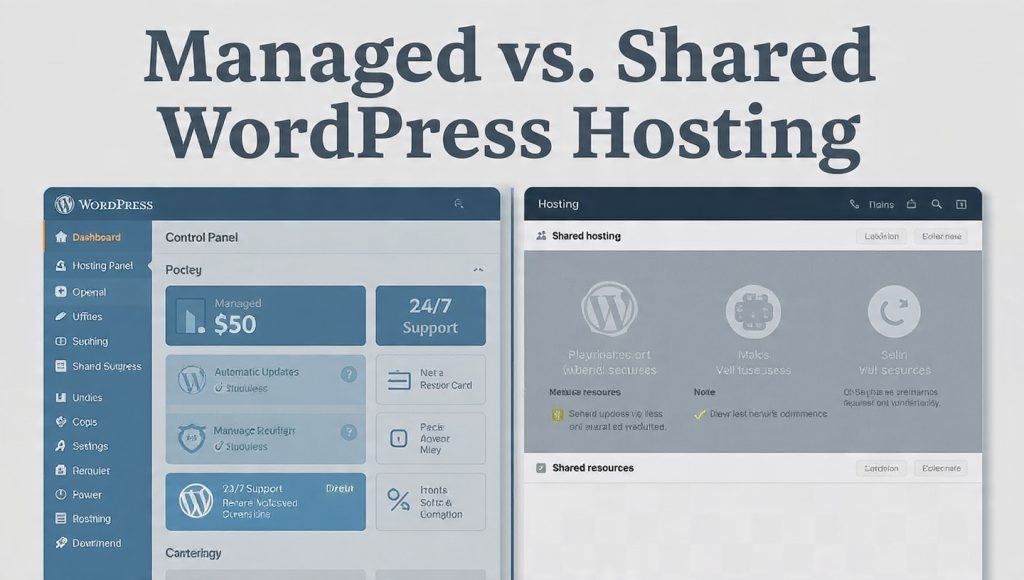 Managed vs. Shared WordPress Hosting