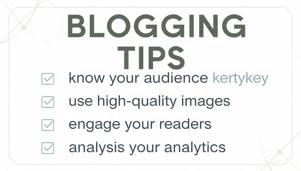 blogging tips
