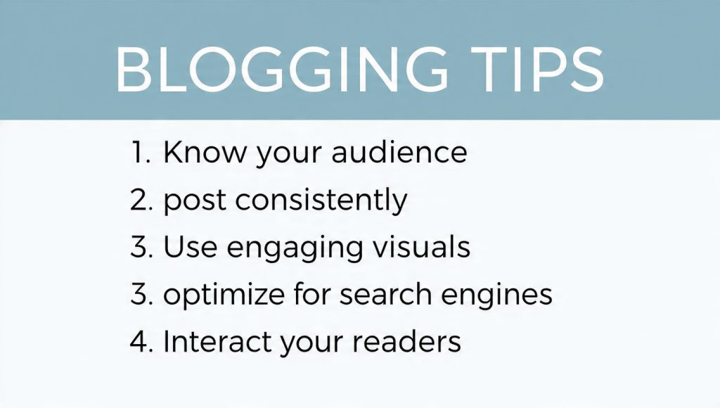 blogging tips