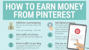 how to earn money from pinterest